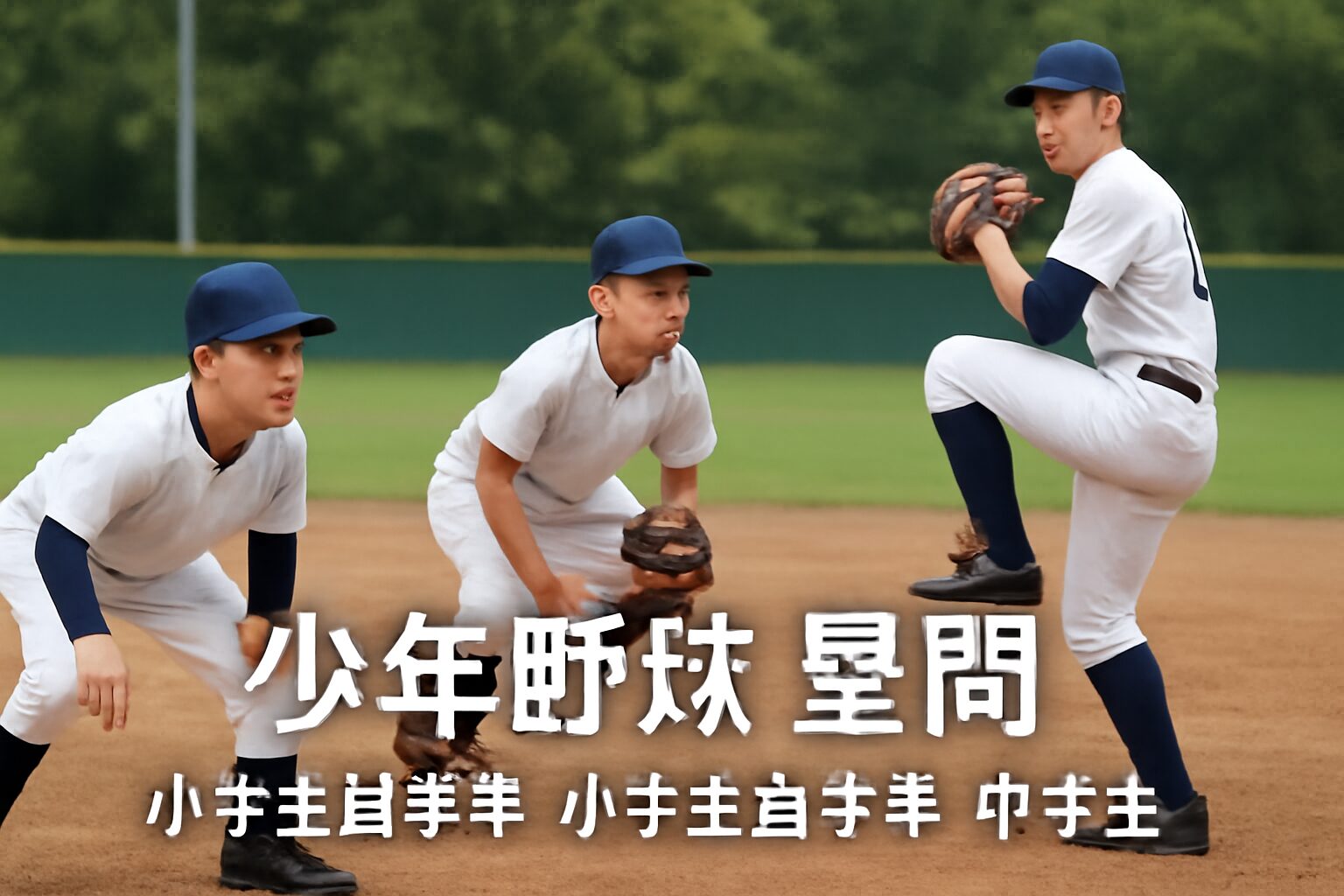 少年野球 塁間の学年別目安と練習法(小学生〜中学生)