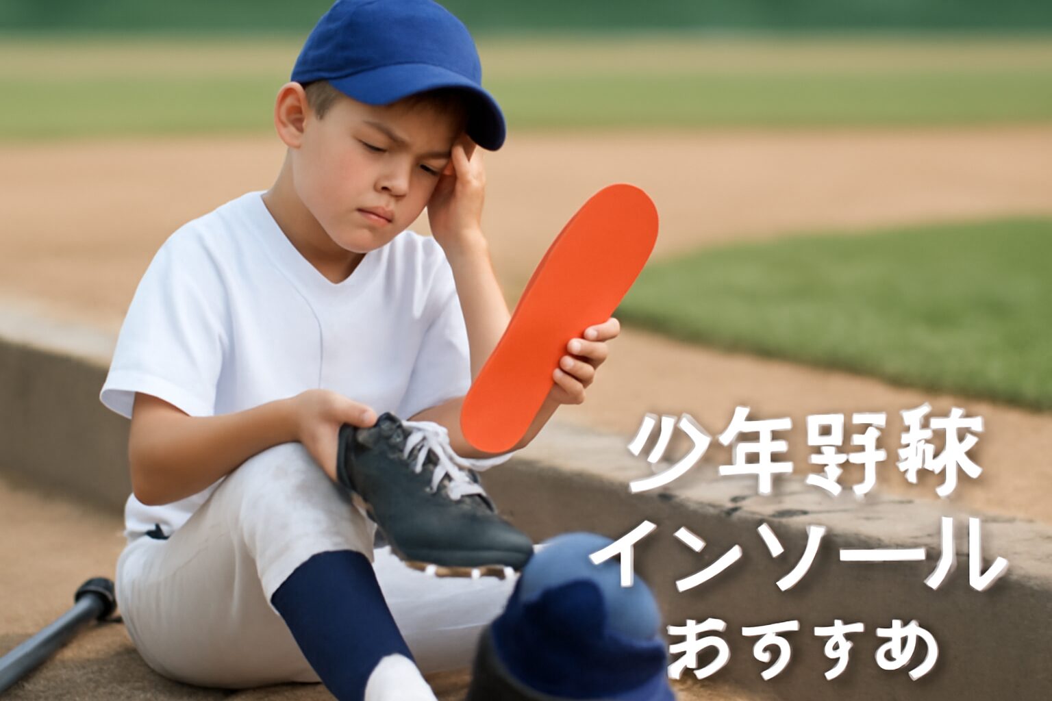 少年野球で疲れが変わる!インソールの選び方とおすすめ