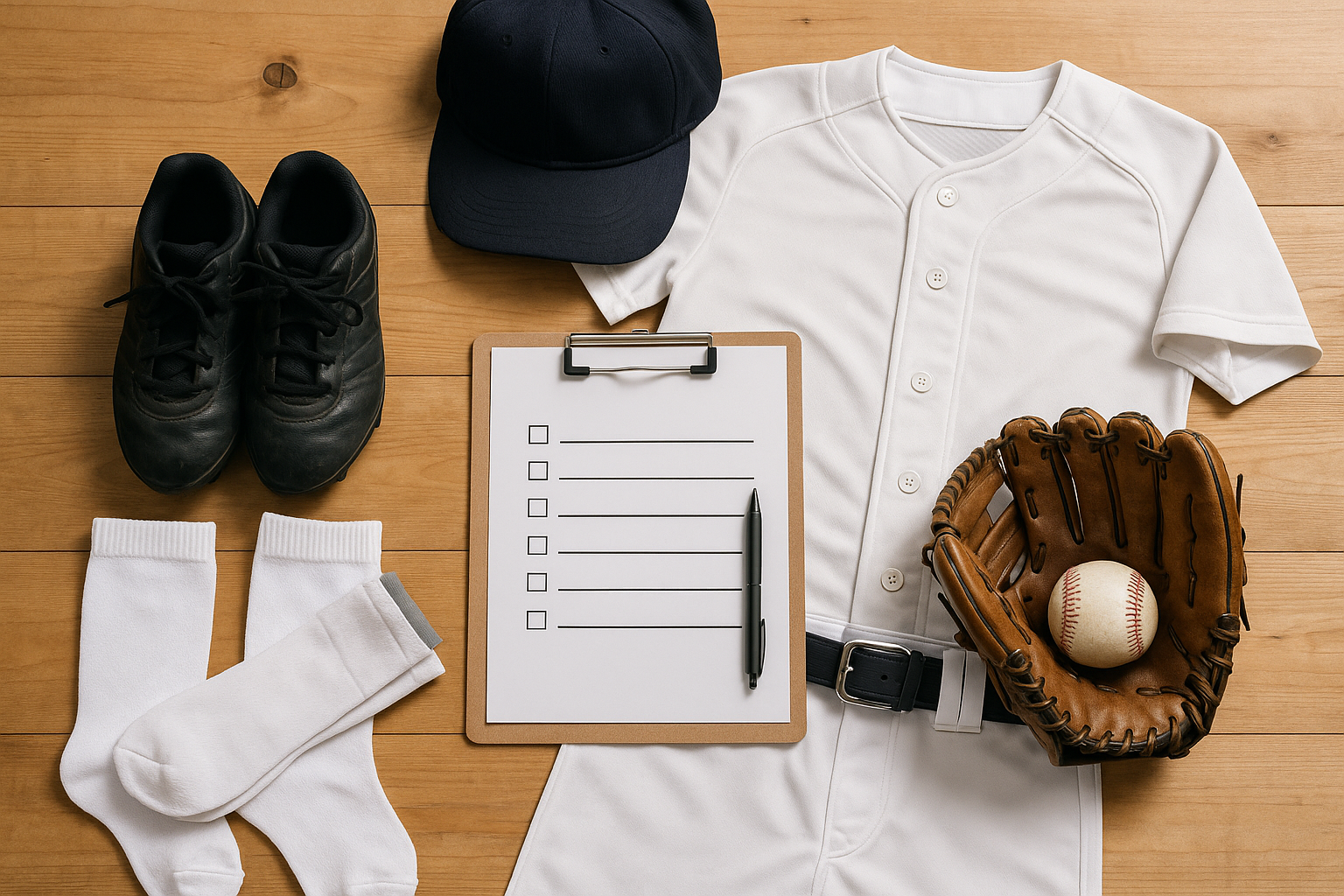 少年野球のユニフォーム準備チェック|必要な服装と用品