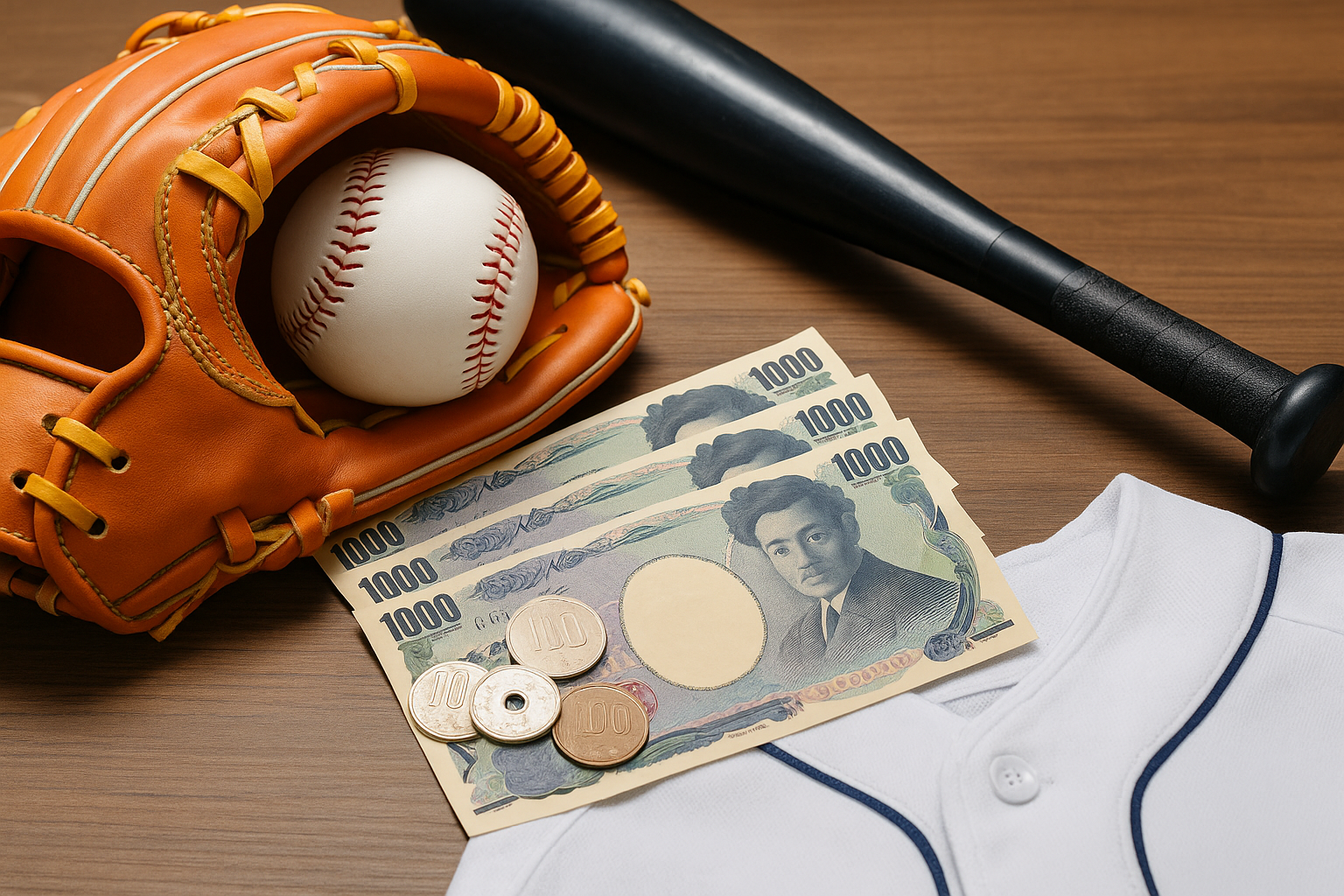 少年野球の費用はいくら?年間・月別の目安と道具代