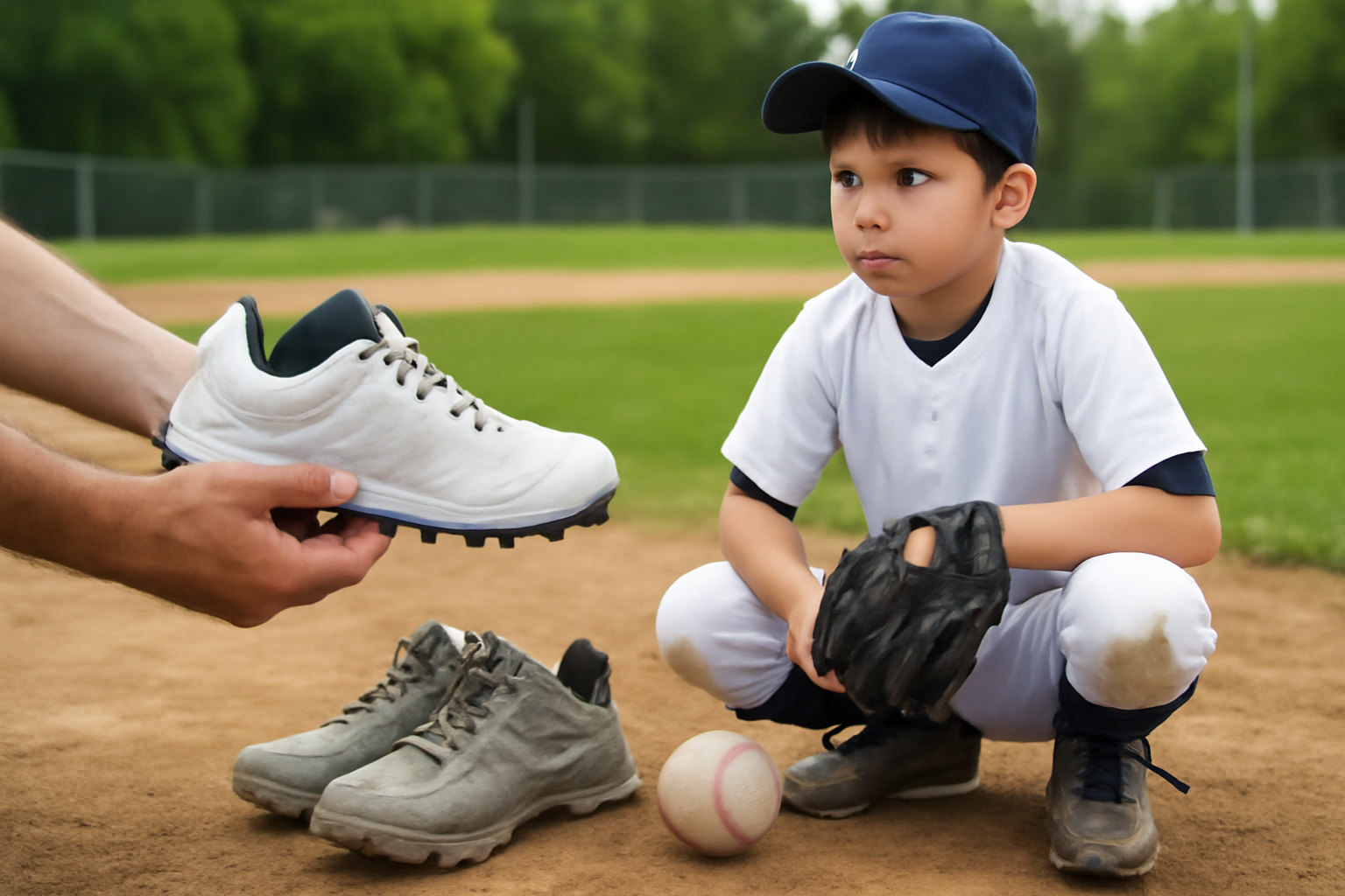 少年野球でスパイクは必要?学年別の選び方と注意点