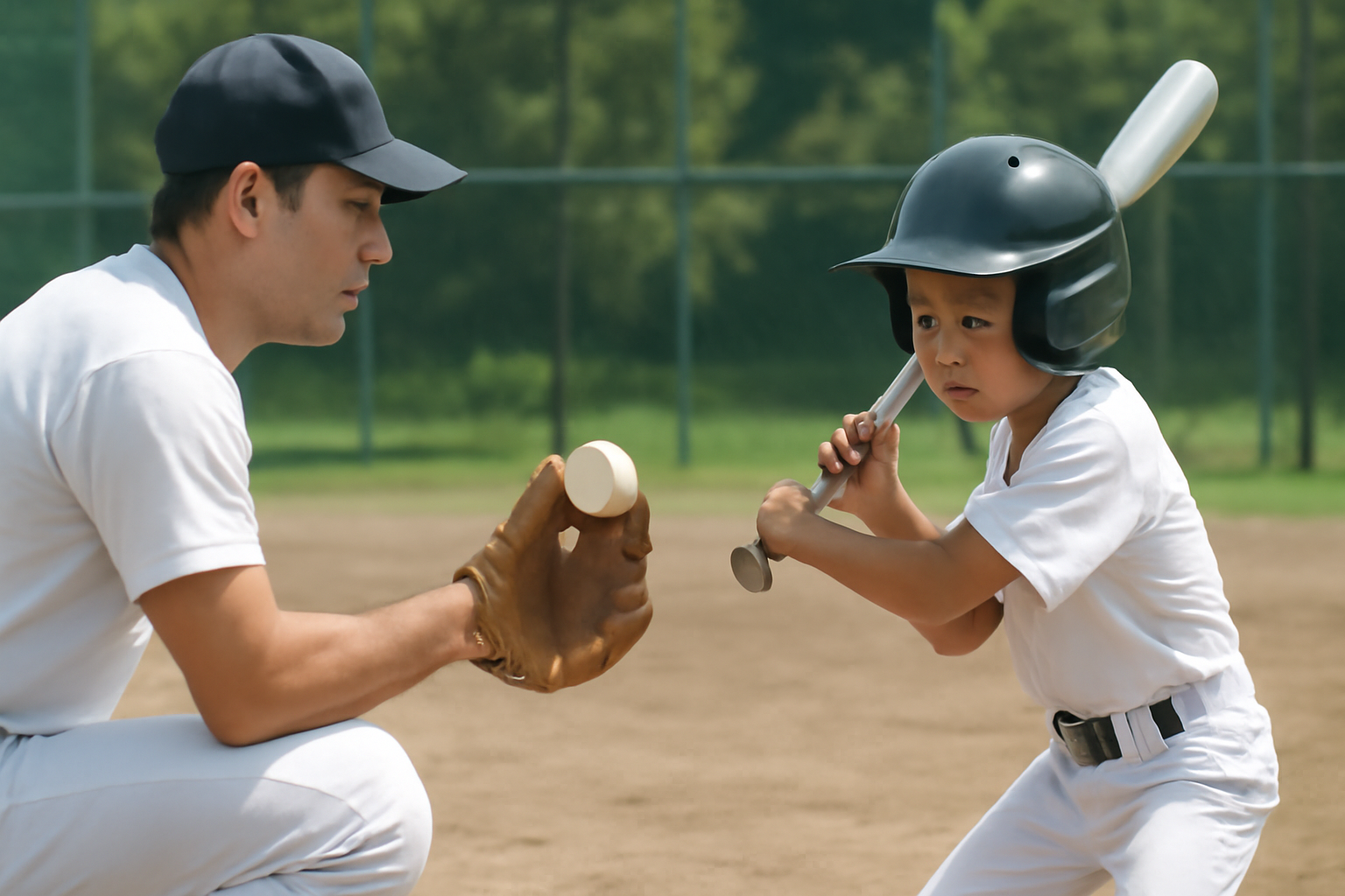 少年野球でバットにボールが当たらない原因とすぐできる改善メニュー